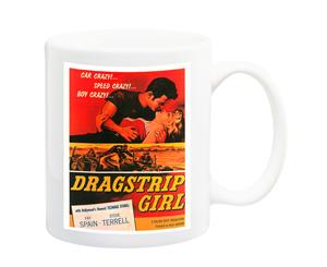 Dragstrip Girl Movie Poster Mug - 11 Fluid Oz