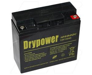 Drypower 12V 22Ah SLA Battery replaces BP17-12 BP20-12 EP17-12 EVP20-12 PS12180