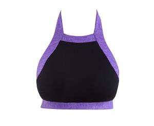 Emma Crop Top - Child - Party Purple