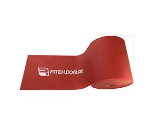 FITEK Latex Pilates Band Roll Light - Red