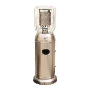 Fiammetta Stainless Steel Short Area Outdoor Gas Heater