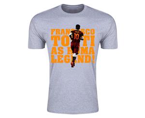 Francesco Totti Roma Legend T-Shirt (Grey)