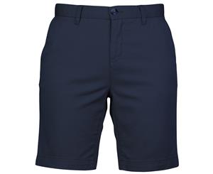 Front Row Womens/Ladies Cotton Rich Stretch Chino Shorts (Navy) - RW4697