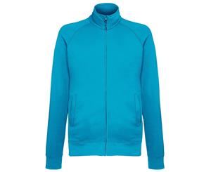 Fruit Of The Loom Mens Lightweight Full Zip Sweatshirt Jacket (Azure Blue) - RW4500