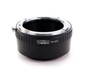 GFG - Nikon F Lens to Sony E-mount (NEX) Camera Adapter