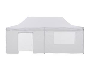 Gazebo Tent Marquee 3x6m PopUp Outdoor Wallaroo White