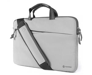 Genuine tomtoc 15.6" Slim Protective Laptop Shoulder Bag for MacBook/HP/Dell/Lenovo/Acer [ColourGrey]