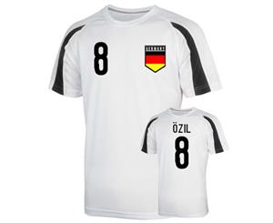 Germany Sports Training Jersey (ozil 8) - Kids