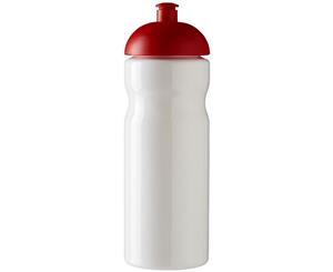 H2o Base 650Ml Dome Lid Sport Bottle (White/Red) - PF2840