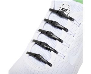 HICKIES 2.0 Performance No-Tie Elastic Laces - Black (14 HICKIES Shoelaces Works in all shoes)