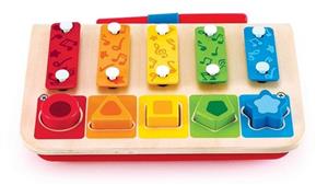 Hape 7-Piece Shape Sorter Xylophone