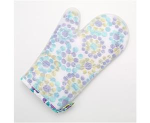 Heat Resistance Oven Mitts Set - Colorful 1 Pair