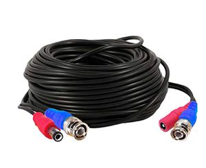 Heavy Duty BNC Video Cable 18M for 4CH 8CH Security Camera System Elinz