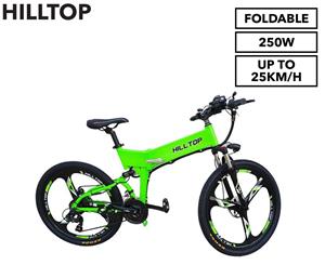 HillTop Mountain Flex Electric Bike - Green