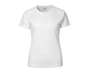 Id Womens/Ladies Game Active Short Sleeve Fitted T-Shirt (White) - ID272