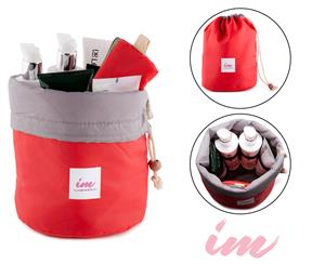 Illuminate Me Toiletry Travel Bag - Red