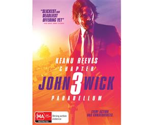 John Wick Chapter 3 Parabellum DVD Region 4