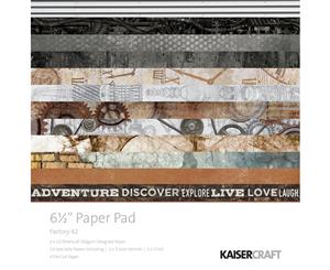 Kaisercraft Paper Pad Factory 42 6.5X6.5 40/Pkg