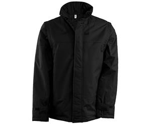 Kariban Mens Zip-Off Sleeve Jacket (Black/Black) - RW734