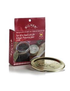 Kilner Genuine Preserve Lid Seals 12 Pk