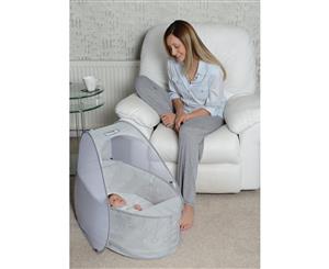 Koodi Pop Up Travel Bassinet Grey