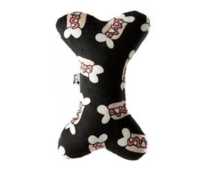 La Doggie Vita Hot Diggety Dog Plush Bone Dog Toy