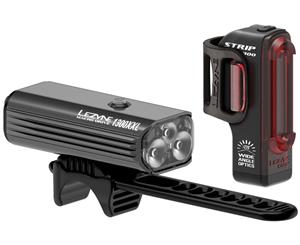 Lezyne Macro Drive 1300XL/Strip Pro Drive 300 Light Set Black