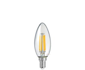 LiquidLEDs 4 Watt 12 Volt Candle Dimmable LED Low Voltage Light Bulb E14 SES