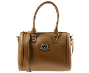 Love Moschino Logo Satchel - Tan