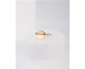 Lovisa Open Disc Gold Plated Ring