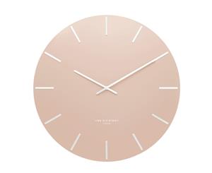 Luca Wall Clock | 40cm | Metal | Peach