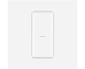 MOMAX Q.Power 2 Wireless Charging External Battery - White