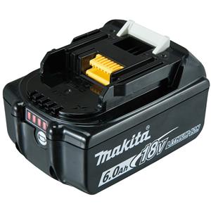Makita 18V 6.0Ah Lithium-Ion Battery With Gauge
