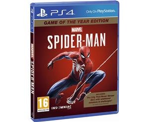 Marvel's Spider-Man Game Of The Year Edition (GOTY) PS4 Game