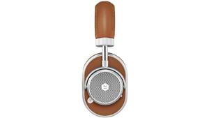 Master and Dynamic MW65 Wireless Bluetooth Noise Cancelling Over-Ear Headphones - Brown/Silver