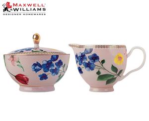 Maxwell & Williams Teas & C's Contessa Sugar & Creamer Set Rose