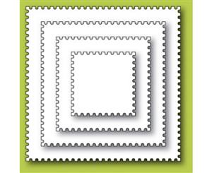 Memory Box Die Open Studio Postage Square Layers 30049