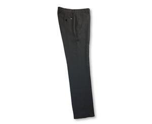 Men's Michael Kors Classic Fit Linen Trousers In Smoke Grey