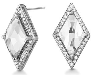 Mestige Laylani Earrings w/ Swarovski Crystals - Silver