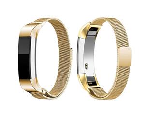 Milanese Loop Replacement Band for Fitbit Alta - Gold