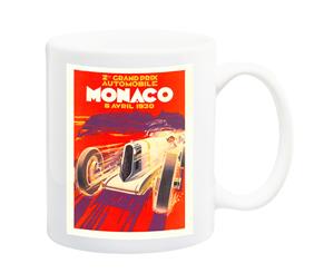 Monaco Grand Prix 1930 Poster Mug - 11 Fluid Oz