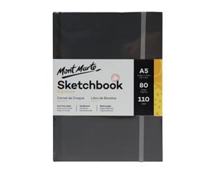 Mont Marte Signature Sketch Book - Hardbound A5 110gsm 80 Sheet