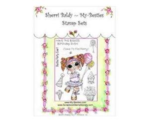 My Besties Clear Stamps Set 4In. X6in. Having The Bestie Birthday Ever