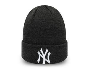 New Era Winter KIDS YOUTH Beanie - HEATEHR New York Yankees - Charcoal