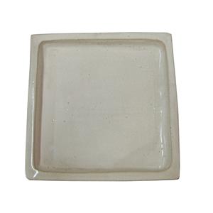 Northcote Pottery Cream Square Primo Saucer - 250mm