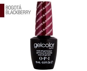 OPI GelColor Lacquer - Bogot Blackberry