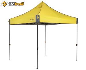 OZtrail 3x3m Fiesta Deluxe 3.0 Gazebo - Sunburst Yellow