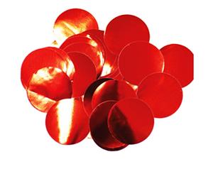 Oaktree Round Metallic Foil Confetti (Red) - SG16896