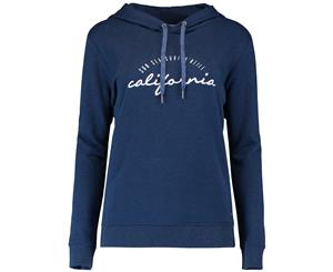 Oneill Womens/Ladies Sports Over The Head Graphic Hoodie (Atlantic Blue) - F463