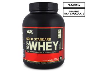 Optimum Nutrition Protein Double Rich Chocolate Gold Standard 100% Whey Protein Powder 3.3lb